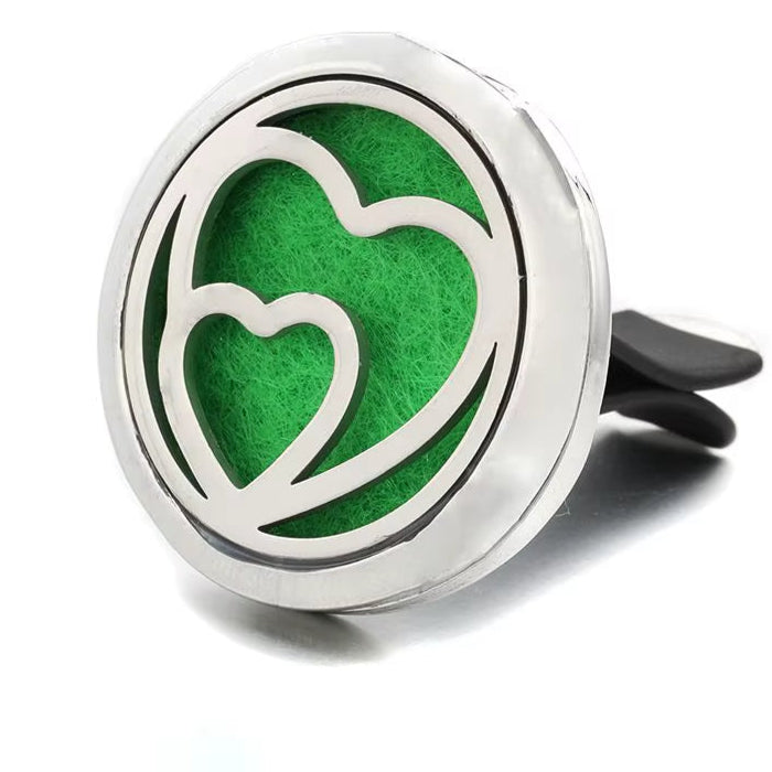 New Tree of Life Car Aromatherapy Diffuser Stainless Steel Air Vent Freshener Car Essential Oil Diffuser Perfume Lockets Jewelry