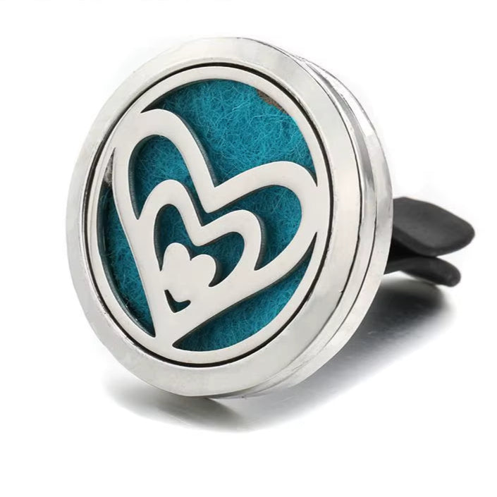 New Tree of Life Car Aromatherapy Diffuser Stainless Steel Air Vent Freshener Car Essential Oil Diffuser Perfume Lockets Jewelry