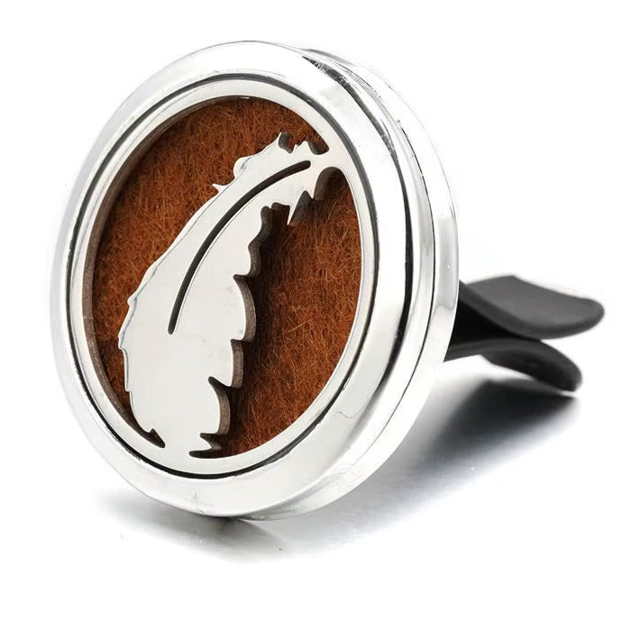 New Tree of Life Car Aromatherapy Diffuser Stainless Steel Air Vent Freshener Car Essential Oil Diffuser Perfume Lockets Jewelry