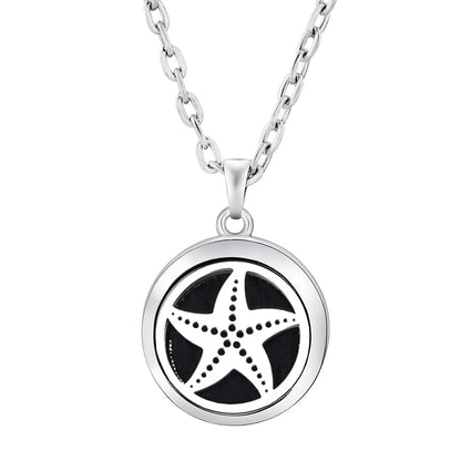 Heart-Shaped Aromatherapy Essential Oil Diffuser Necklace Stainless Steel High Quality Dragonfly Perfume Lockets Pendant Jewelry