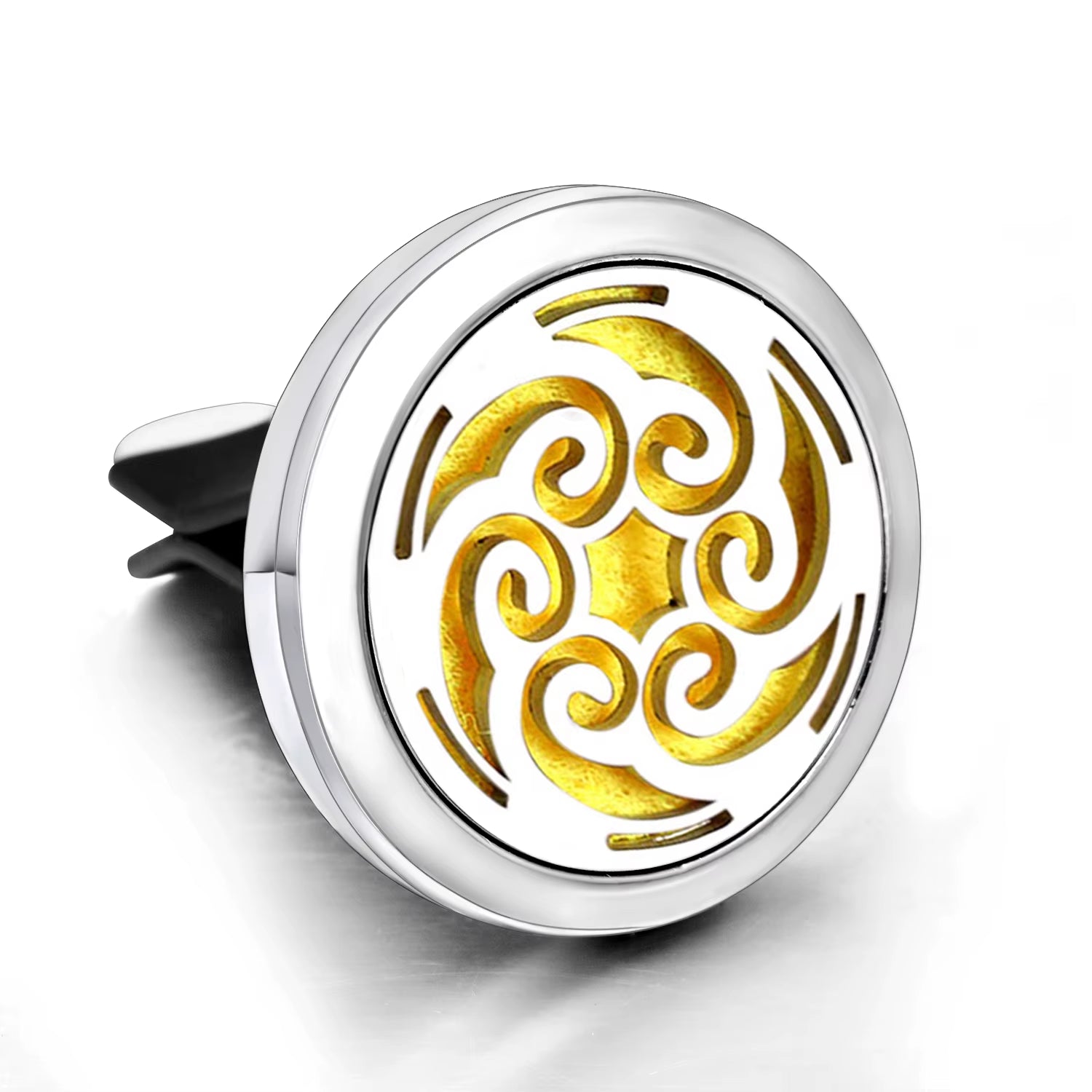 New Tree of Life Car Aromatherapy Diffuser Stainless Steel Air Vent Freshener Car Essential Oil Diffuser Perfume Lockets Jewelry