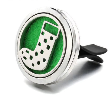 New Tree of Life Car Aromatherapy Diffuser Stainless Steel Air Vent Freshener Car Essential Oil Diffuser Perfume Lockets Jewelry