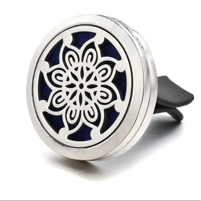 New Tree of Life Car Aromatherapy Diffuser Stainless Steel Air Vent Freshener Car Essential Oil Diffuser Perfume Lockets Jewelry